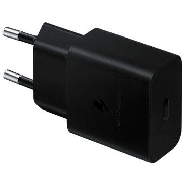 Samsung Ep-T510 USB-C Carregador Rápido 15W + USB-C 1 Metro Preto