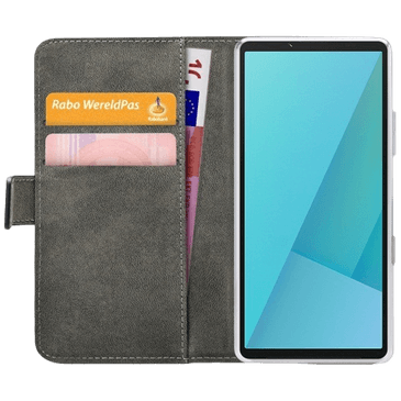 Mobilize PU-Couro Book Capa Preto Sony Xperia 10 VII