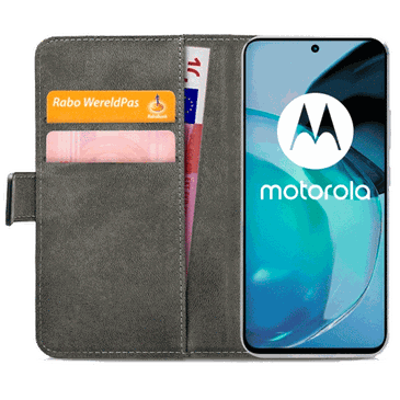 Mobilize Pu-Couro Book Capa Preto Motorola Moto G72