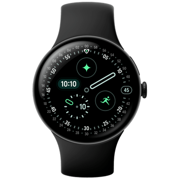 Google Pixel Watch 4 45mm Preto (Correia Preto)