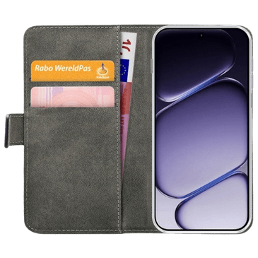 Mobilize PU-Couro Book Capa Preto OnePlus Nord 6