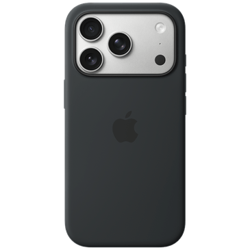 Apple Silicone Back Cover Preto MagSafe Apple iPhone 17 Pro