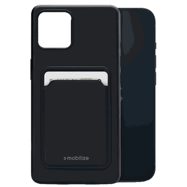Mobilize Cardcase TPU Back Cover Preto Apple Iphone 14