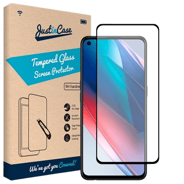 Just in Case Protector de Ecrã de Vidro Temperado Edge to Edge OPPO Find X3 Lite