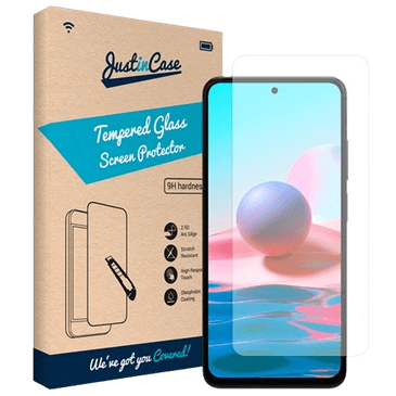 Just in Case Clear Protector de Ecrã de Vidro Temperado Xiaomi Redmi Note 10