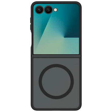 Just in Case Military Grade Plástico Back Cover Preto Magnético Samsung Galaxy Z Flip 7
