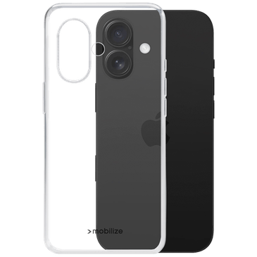 Mobilize TPU Back Cover Transparente Apple iPhone 16