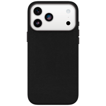 OtterBox Symmetry Cactus Leather Back Cover Preto Magnético Apple iPhone 17 Pro Max