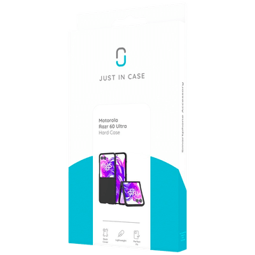 Just in Case PC Back Cover Preto Motorola Razr 60 Ultra/70 Ultra