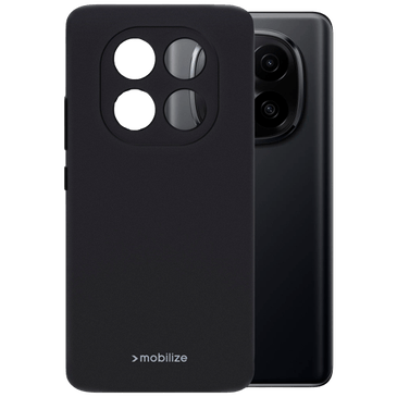 Mobilize TPU Back Cover Preto Xiaomi Redmi Note 14 Pro+ 5G
