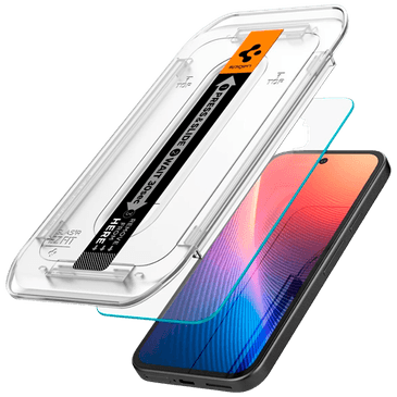 Spigen EZ Fit Protector De Ecrã Transparente De Vidro Temperado com Estrutura De Montagem Google Pixel 9a