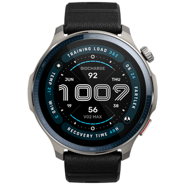 Amazfit Balance 2 Prata (Correia De Silicone Preta)