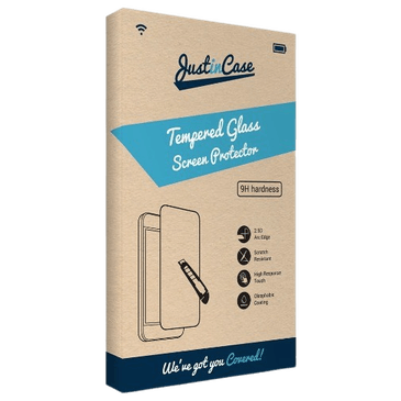 Just in Case Protector de Ecrã de Vidro Temperado Edge to Edge Preto Motorola Moto G71