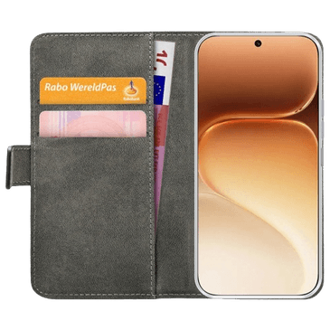 Mobilize PU-Couro Book Capa Preto Honor 600 Pro