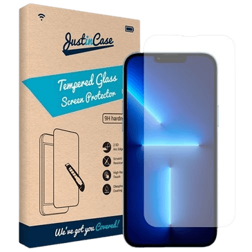 Just in Case Clear Protector de Ecrã de Vidro Temperado Apple iPhone 13 Pro Max