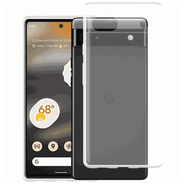 Just in Case TPU Back Cover Transparente Google Pixel 6a