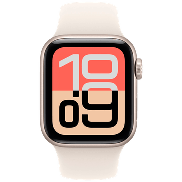 Apple Watch SE 3 40mm Dourado (Bracelete De Borracha Bege M/L)