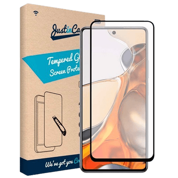 Just in Case Protector de Ecrã de Vidro Temperado Edge to Edge Xiaomi 11T/11T Pro