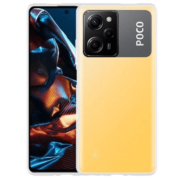Just in Case TPU Back Cover Transparente Poco X5 Pro