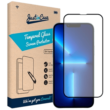 Just in Case Protector de Ecrã de Vidro Temperado Edge to Edge Apple iPhone 13 Pro Max