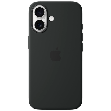 Apple Silicone Back Cover Preto MagSafe Apple iPhone 16