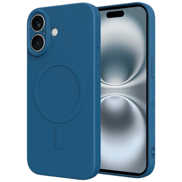 Just in Case TPU Back Cover Azul Magnético Apple iPhone 17