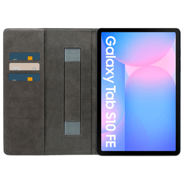 Mobilize Premium Folio PU-Couro Book Capa Preto Samsung Galaxy Tab S10 FE/S10 Lite
