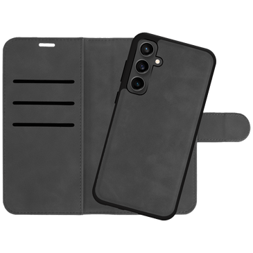 Just in Case Uitneembare Pu-Couro Book Capa Preto Samsung Galaxy A55