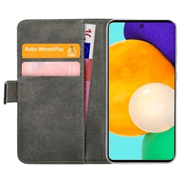 Mobilize Pu-Couro Book Capa Preto Samsung Galaxy A52/A52S
