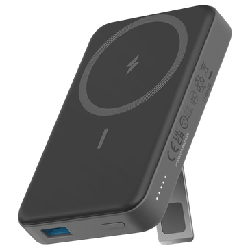 Anker 633 Magnético Carregador Rápido Sem Fios Power Bank 10.000mAh Preto
