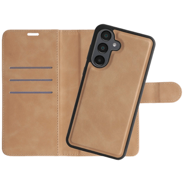 Just in Case Amovível Pu-Couro Book Capa Castanho Samsung Galaxy A36 5G/A56 5G