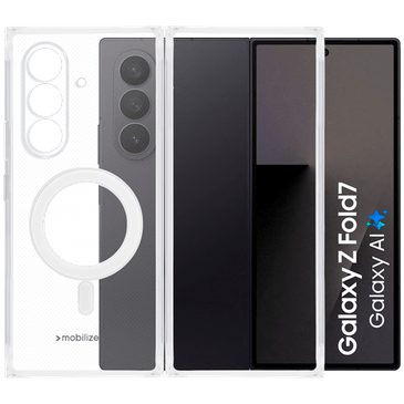 Mobilize PC Back Cover Transparente Magnético Samsung Galaxy Z Fold 7