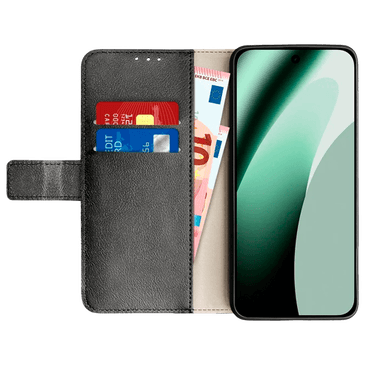 Just in Case PU-Couro Book Capa Preto Google Pixel 10a