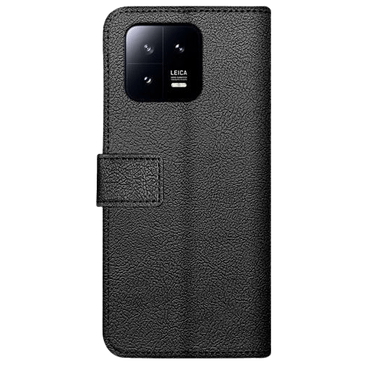 Just in Case Pu-Couro Book Capa Preto Xiaomi 13