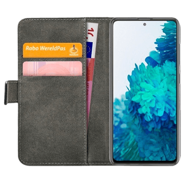 Mobilize Book Case Couro-PU Preto Samsung Galaxy S20 FE