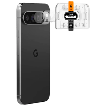 Spigen EZ Fit Vidro Temperado Camera Protector Google Pixel 9 Pro XL 2-Pack