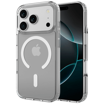 Just in Case Military Grade Plástico Back Cover Transparente Magnético Apple iPhone 17 Pro