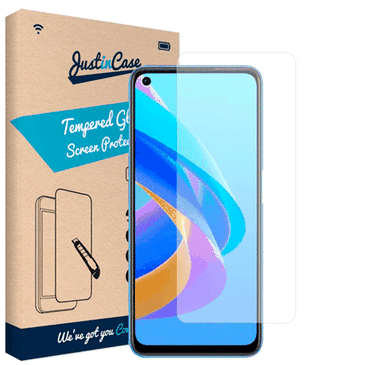 Just in Case Protector De Ecrã Transparente De Vidro Temperado OPPO A76