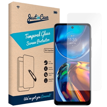 Just in Case Clear Protector de Ecrã de Vidro Temperado Motorola Moto E32/E32s
