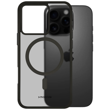 Mobilize TPU Back Cover Preto Magnético Preto Apple iPhone 16 Pro