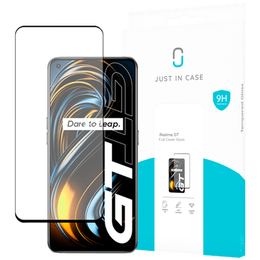 Just in Case Protector de Ecrã de Vidro Temperado Edge to Edge Realme GT