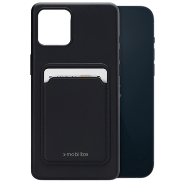 Mobilize Cardcase TPU Back Cover Preto Apple iPhone 15 Plus
