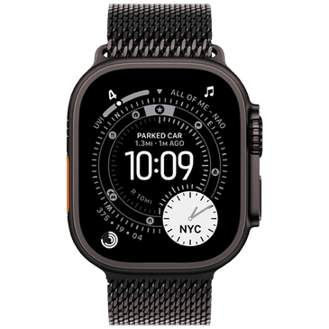 Apple Watch Ultra 3 49mm Preto (Preto Milanese Correia M)