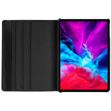 Just in Case Rotating 360 Book Case Couro-PU Preto Apple iPad Pro 11 2020/2021