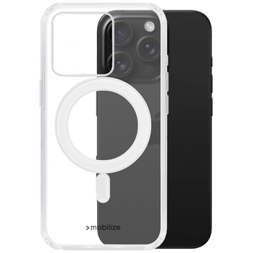 Mobilize PC Back Cover Transparente Magnético Apple iPhone 16 Pro
