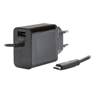 Mobilize Dual USB USB-C Carregador Rápido 15W Preto