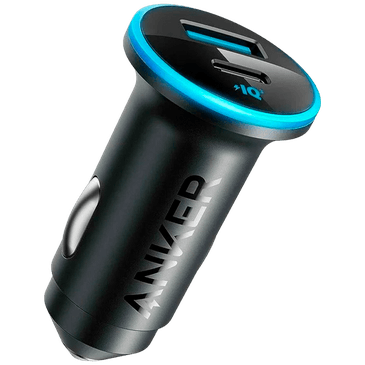Anker 323 Dual USB USB-C Carregador Para Automóvel 52W Preto