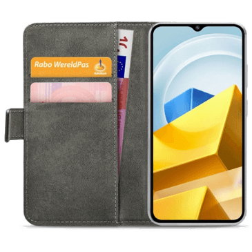 Mobilize Pu-Couro Book Capa Preto Poco M5 4G
