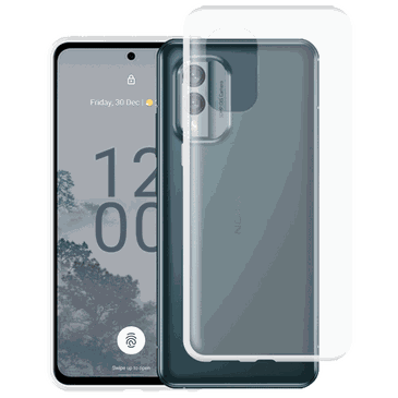 Just in Case TPU Back Cover Transparente Nokia X30