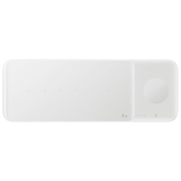 Samsung Trio Carregador Sem Fios + USB-C Cabo Branco